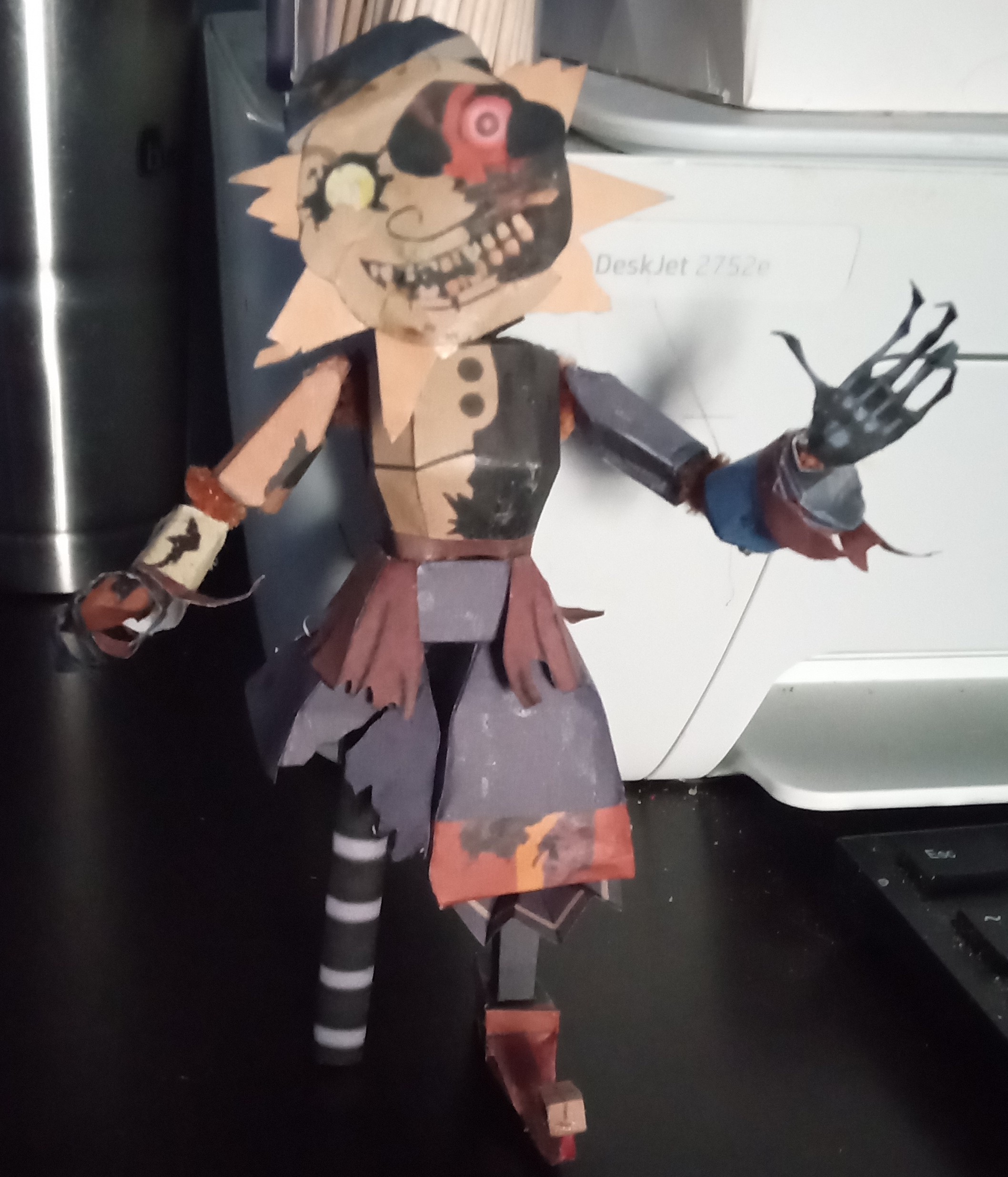 Papercraft fnaf security breach