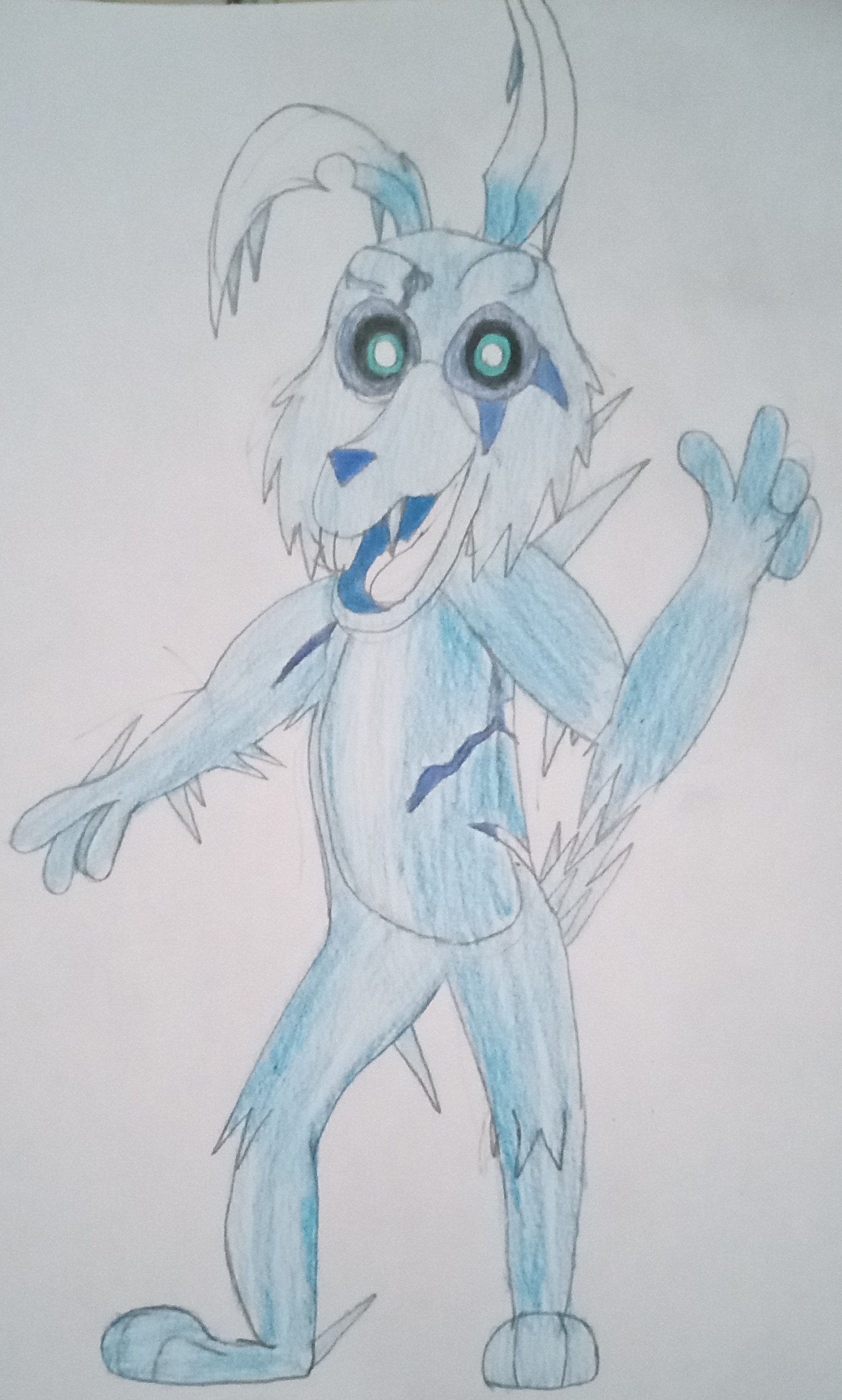 Withered Bonnie Sketch by NeesOlties on DeviantArt