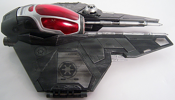 Vader's Sith Starfighter scale model