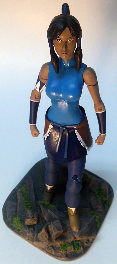 Legend of Korra Custom Action Figure with base