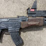 Custom Elysium-inspired AK-47 rifle prop