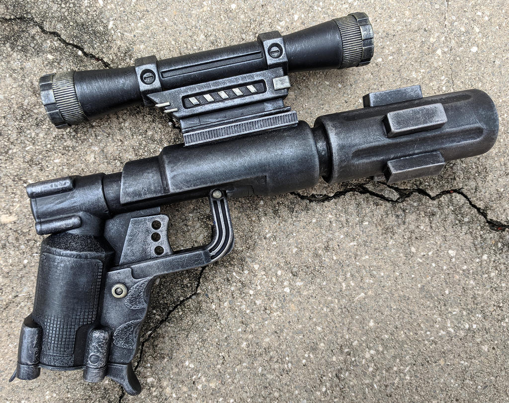 Custom Mini Blaster Pistol Cosplay Prop by firebladecomics