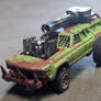 'Orc Flamer' custom Gaslands Hot Wheels car