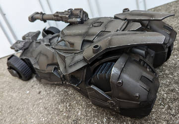 Justice League Cannon Blast Batmobile toy repaint