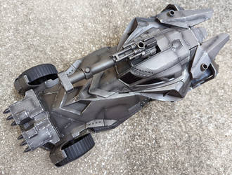 Justice League Cannon Blast Batmobile toy repaint
