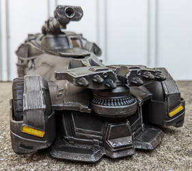 Justice League Cannon Blast Batmobile toy repaint