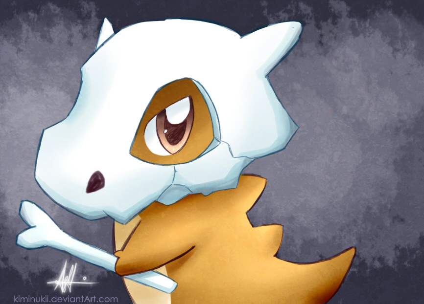 Cubone Reference Cubone by Kiminukii on DeviantArt