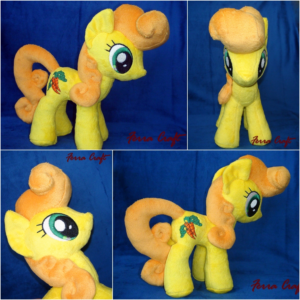 Carrot top Plush Pony