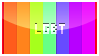 LGBT support stamp