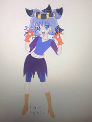 Cure Sparky (MerasmusLover PreCure member)