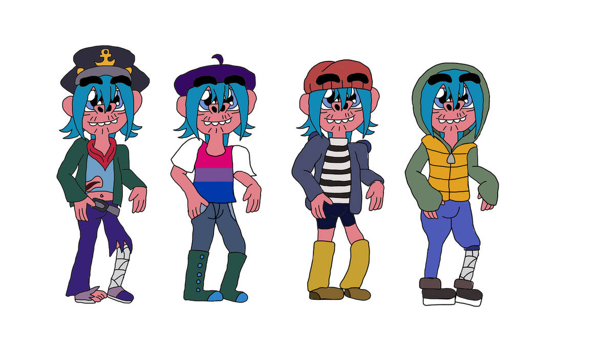 Modo Fredrick Alternate Outfits for 'Fredrick' by puresthope125 on DeviantArt