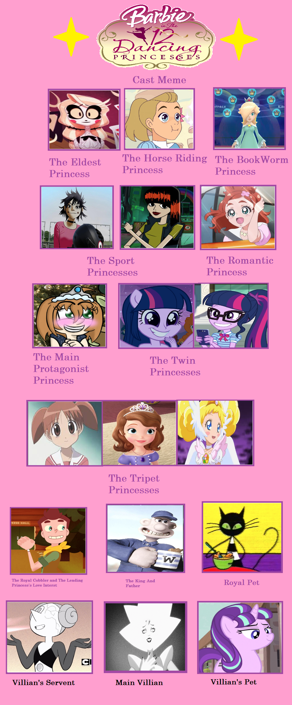 12 dancing princesses shop names