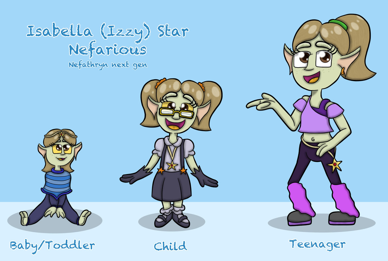 Isabella Star Nefarious (Nefathryn next gen)