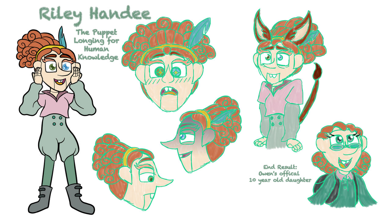 Hello Puppets Vr Riley 'Hello Pinocchios!' Riley Ruckus' reference by puresthope125 on DeviantArt