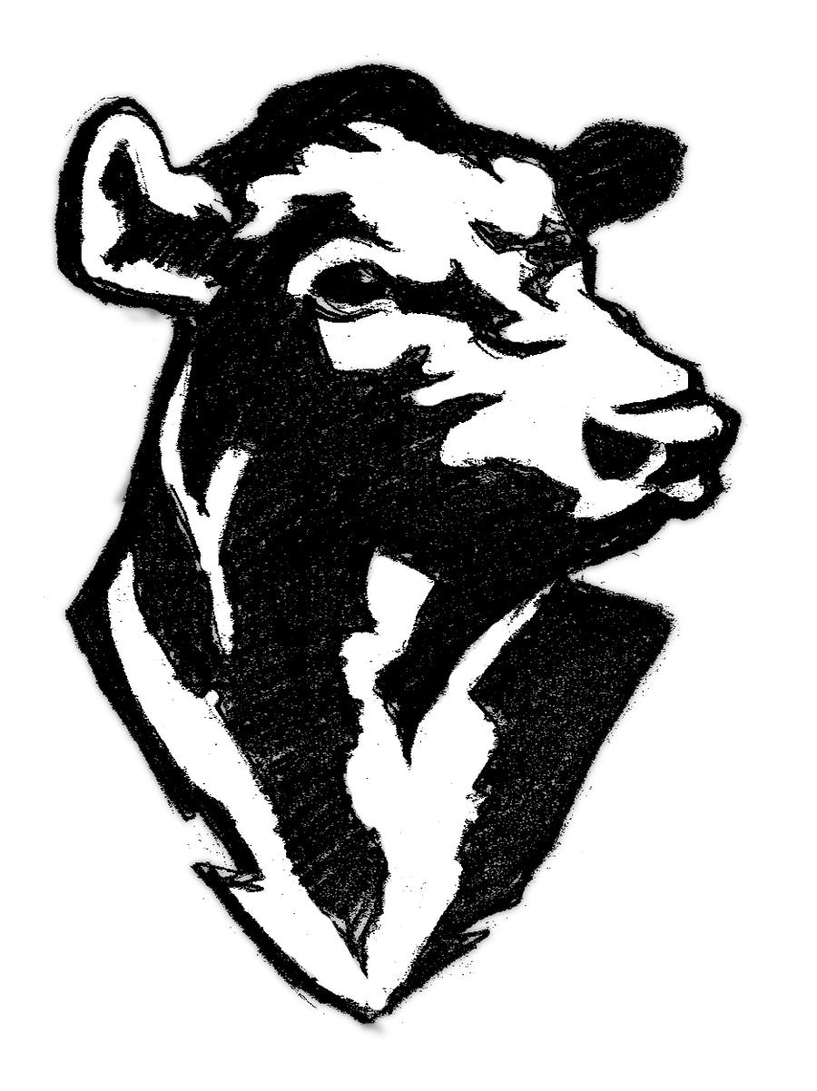 Cow Tattoo By Blindthistle On DeviantArt cow-tattoo-by-blindthistle-on-deviantart