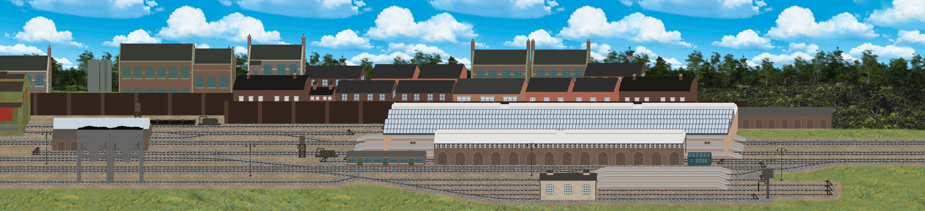 Vicarstown Station - RWS Style (V2) by CrystalCaden53 on DeviantArt