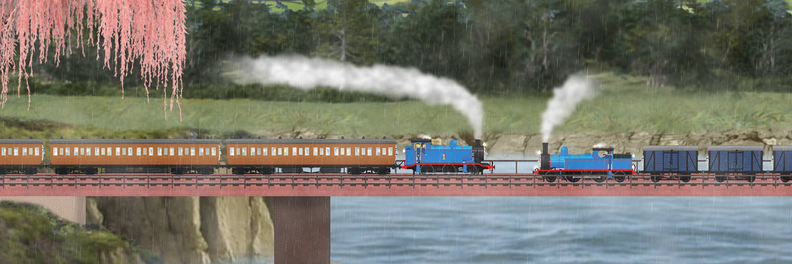 'Common Tank Engines indeed!' by CrystalCaden53 on DeviantArt