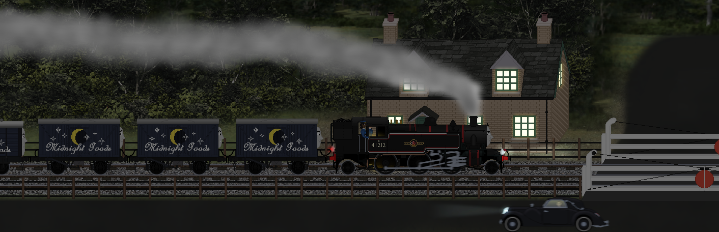 Barry's Night Train by CrystalCaden53 on DeviantArt