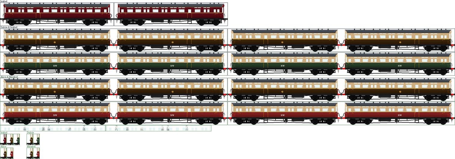 GWR Auto Coaches by Dusk-Stargazer on DeviantArt