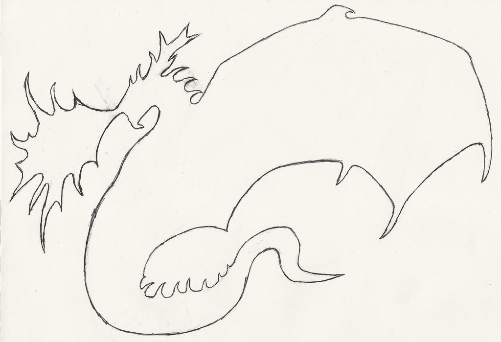 Simple dragon design by DarkDragonWarriorDDW on DeviantArt