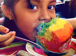 Rainbow cake girl by MariaMiriam311