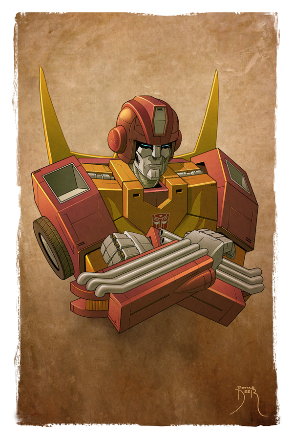 Rodimus JFK-Style Pinup