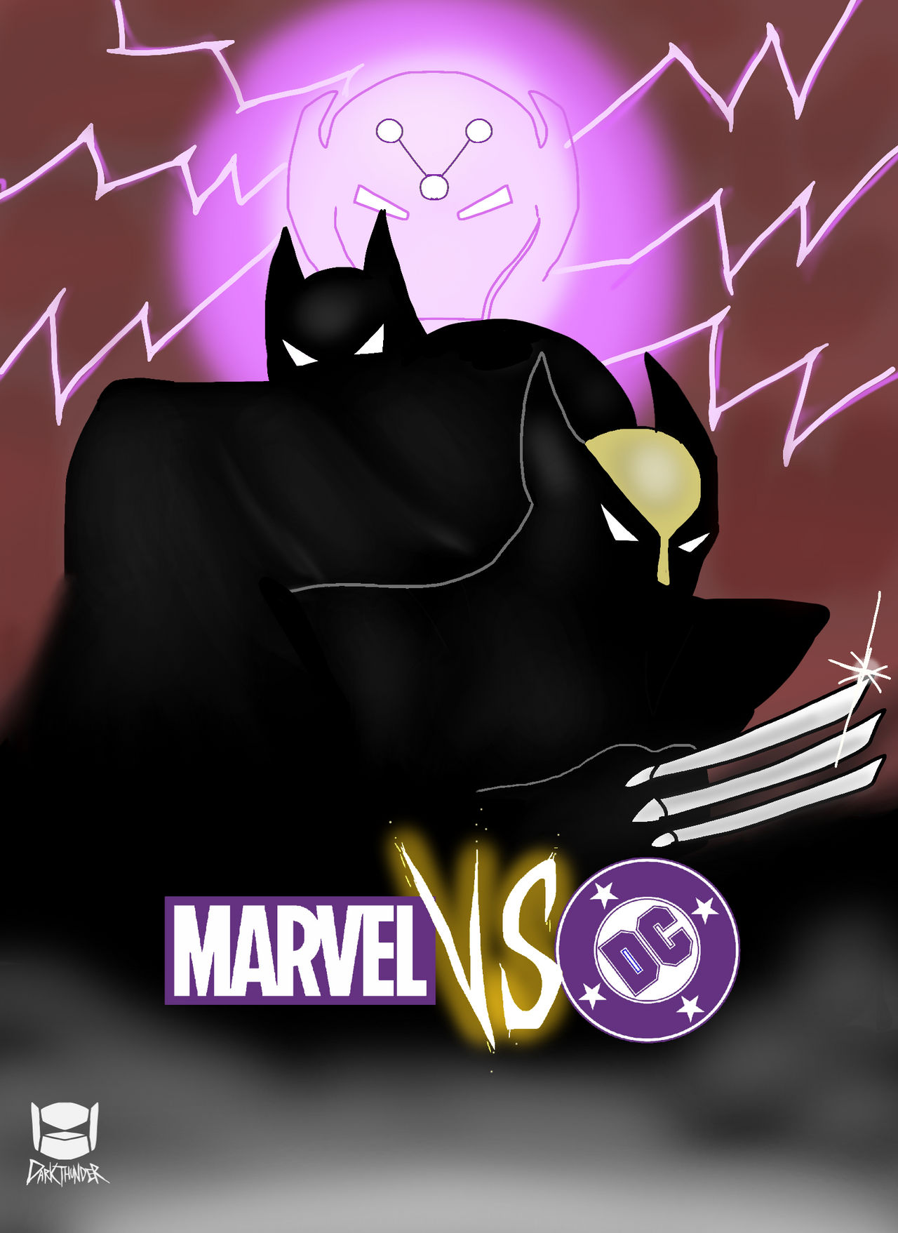 Marvel vs DC fan poster by Darkthunder92 on DeviantArt