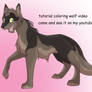 tutorial coloring wolf video