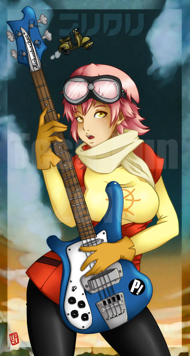 .:Haruhara Haruko:. by BluevanDeurs