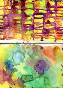 Watercolour patterns 5