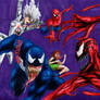 Spidey, Venom, Sable, Carnage