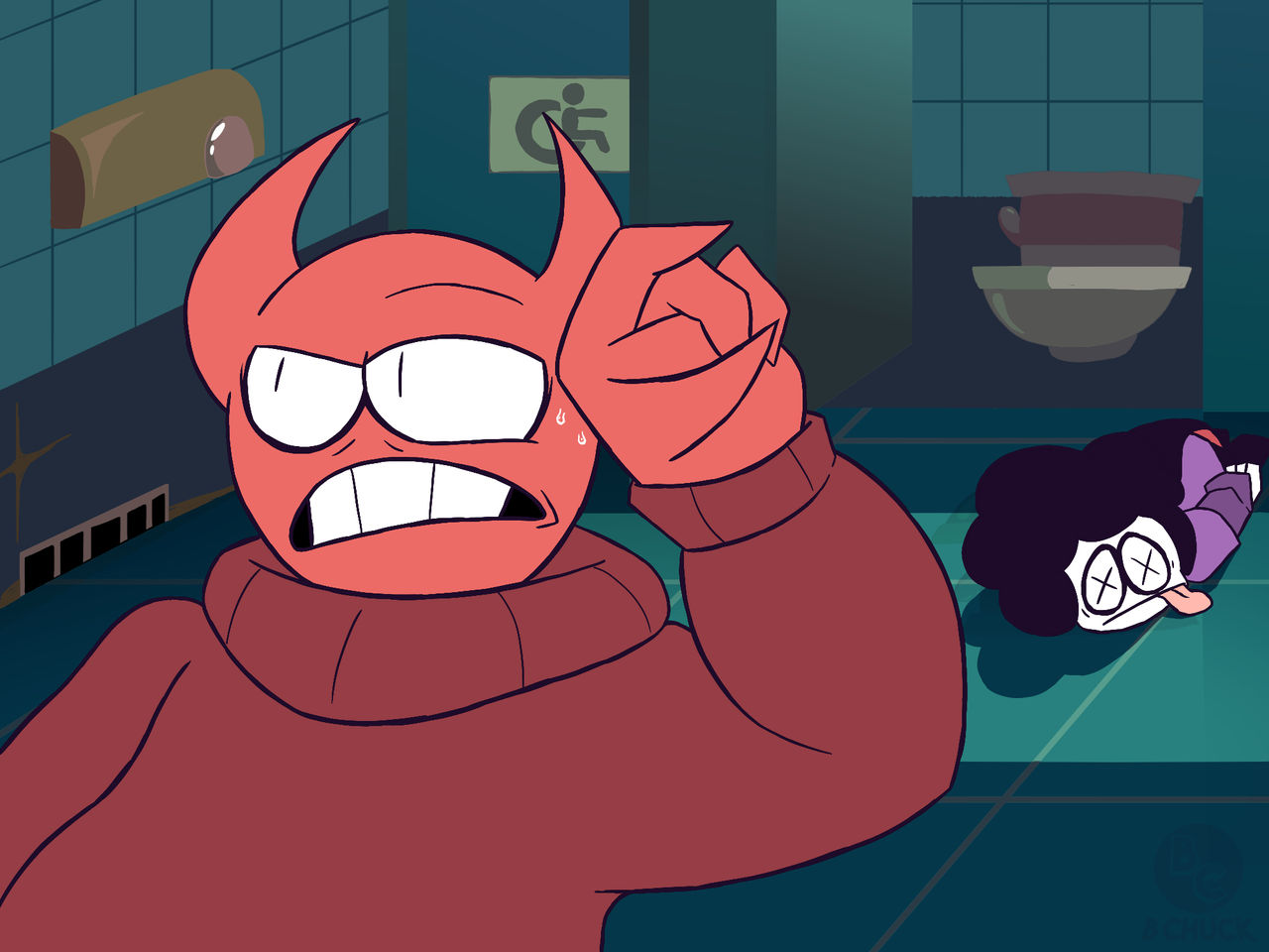 Spooky Month - Tender Treats' F por Pelo :( by BChuck1 on DeviantArt