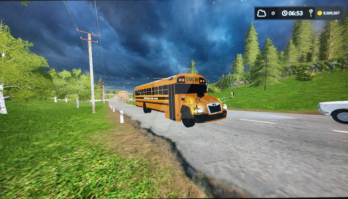 Fs17 Pos Racing Bus 2022 Bluebird Vision in Fs17 by BusDriver2086 on DeviantArt