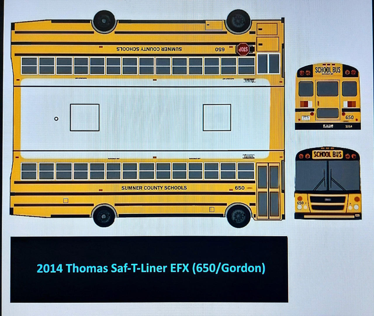 Papercraft Rws Gordon 2014 Thomas EFX (650/Gordon) papercraft by BusDriver2086 on DeviantArt