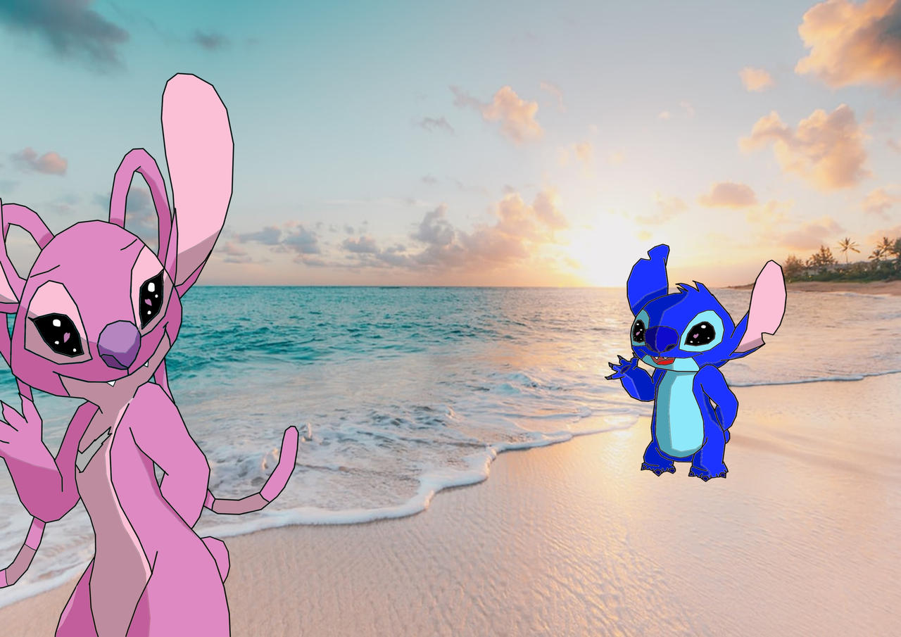 Stitch Rosa Y Stitch by WendigoAlado on DeviantArt