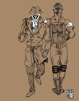 Rorschach and the Comedian