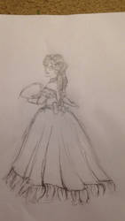 Drawing Jade in Ballgowns