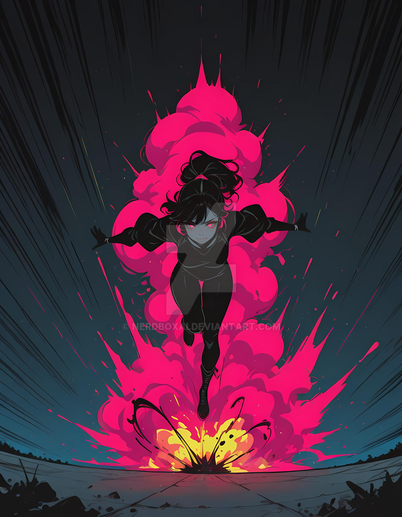Bomb Inflation Explosion Deviantart Explosion!! by NerdBoxAI on DeviantArt