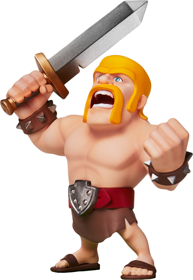Clash of Clans King and Queen Render by kozejin on DeviantArt