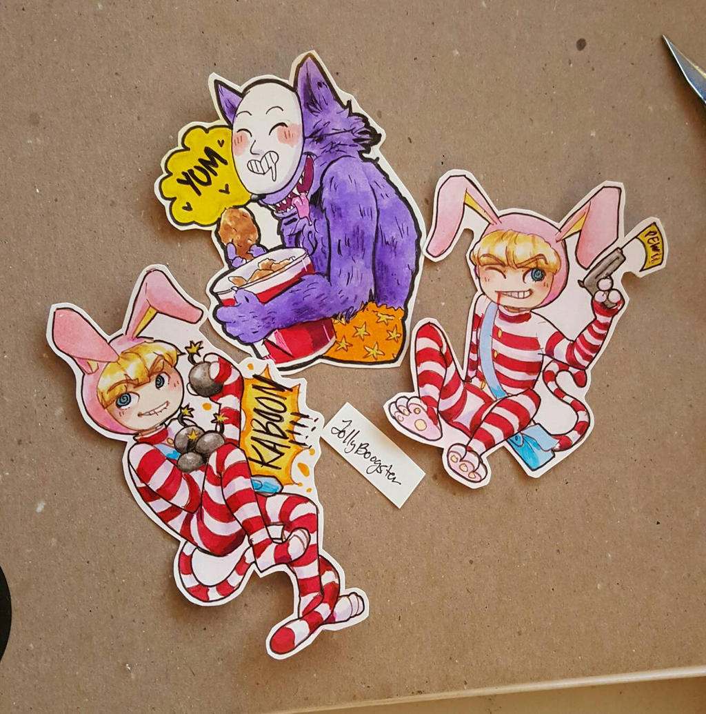 Popee the Performer stickers! by Jolly-Boogster-Yo on DeviantArt