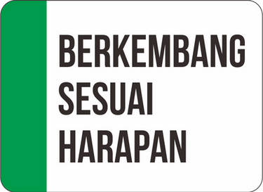 2. Berkembang Sesuai Harapan