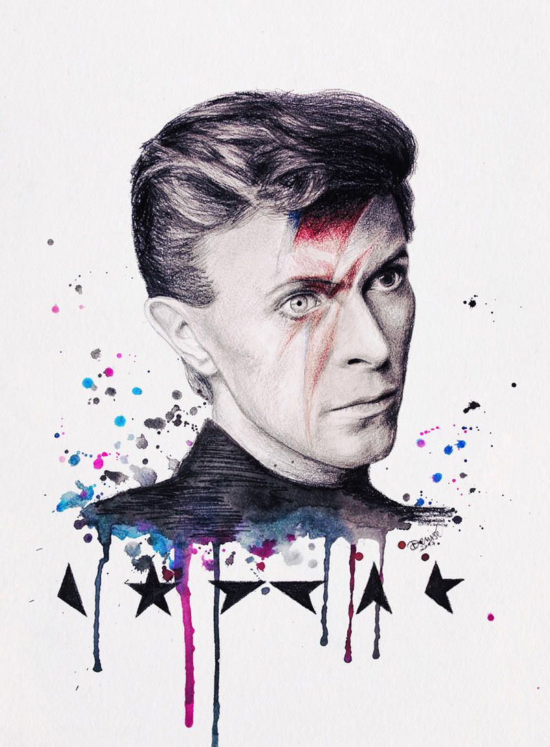David Bowie by DeniseEsposito on DeviantArt