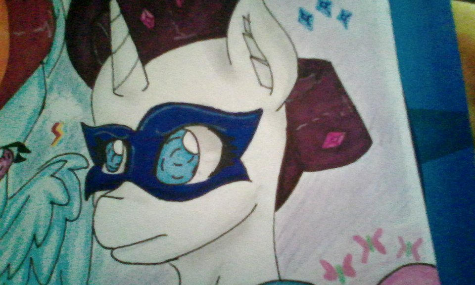 Rarity (Power ponies) by EMILYFAZBEAR123 on DeviantArt