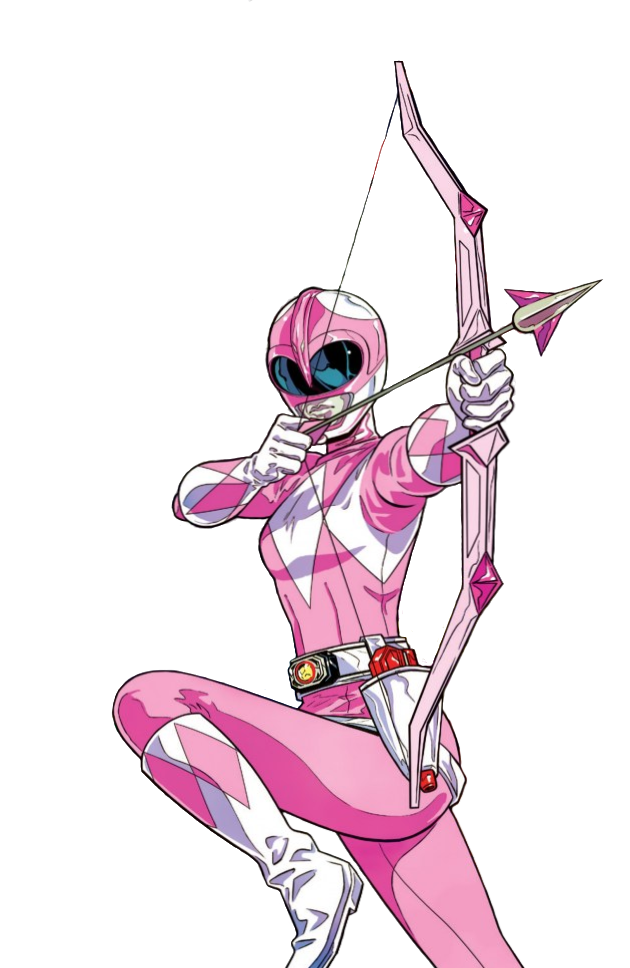 Pink Ranger Kimberly render by slimercraft on DeviantArt