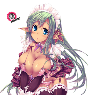 Anime Elf Render 2