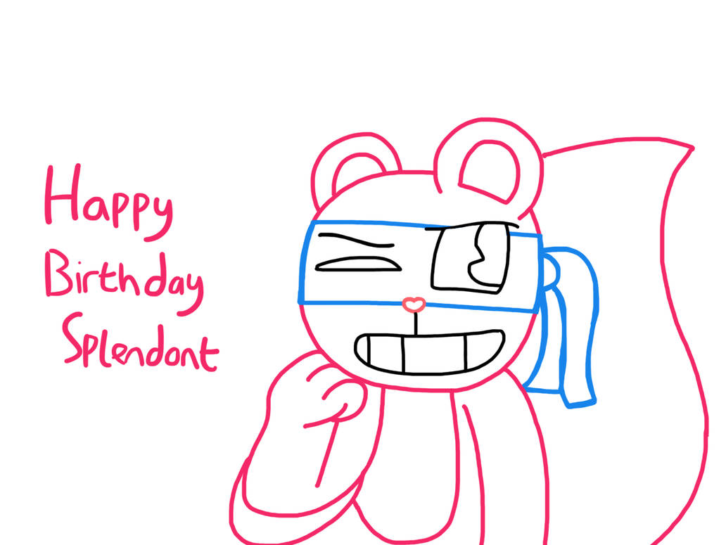 Happy Birthday Splendont by yasminstorrie200807 on DeviantArt