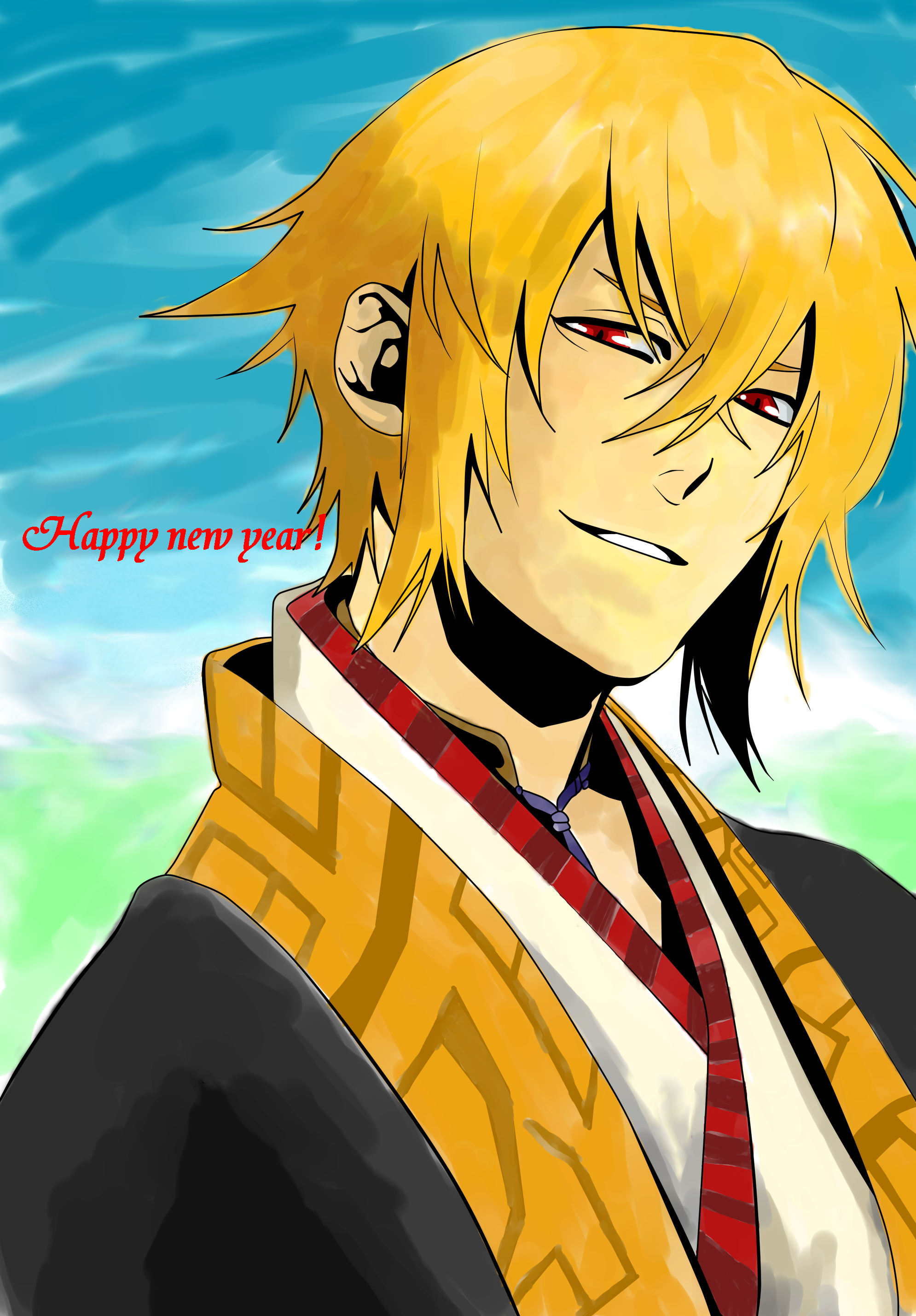 Get Happy New Year Hakuouki Kazama Chikage By Toto1029 On Deviantart For Android Free Get Wallpaper Happy New Year Hakuouki Kazama Chikage By Toto1029 On Deviantart For Android
