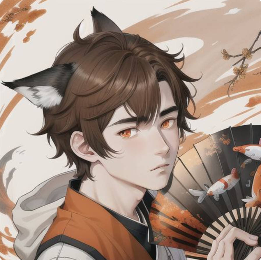 Fox Boy Layout Fox boy by luryuuAIart on DeviantArt