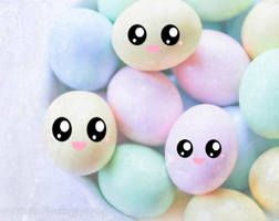 Cute Kawaii Eggs :3