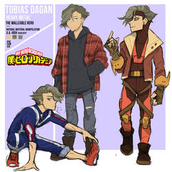 BNHA OC - Tobias / Heavy Metal